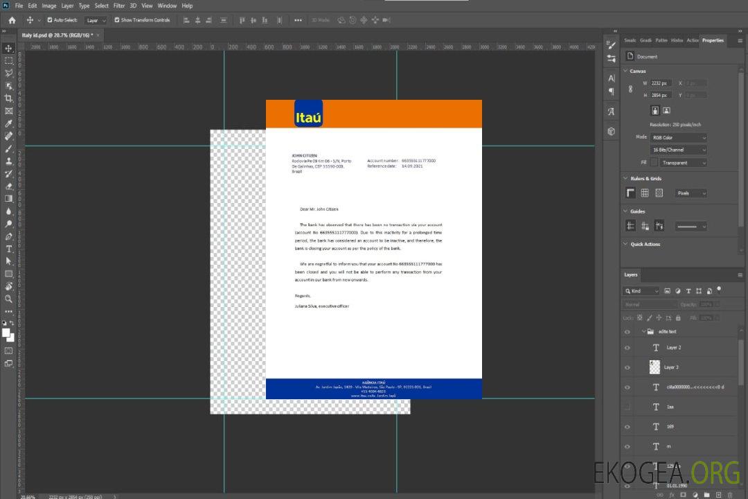 Référence Brazil , Itau , closure template Référence Brazil , Itau , closure template